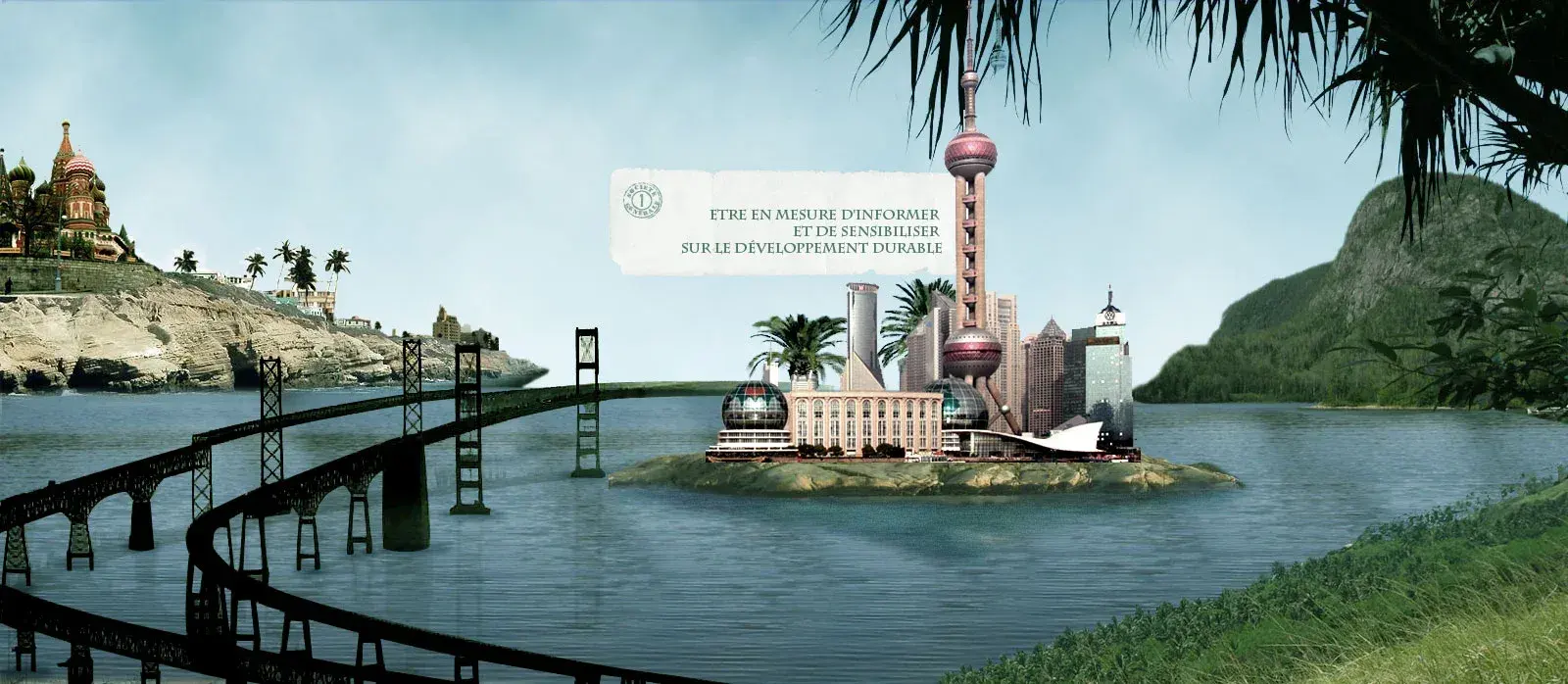 Société Générale, Interface & décors du module e-learning Développement durable