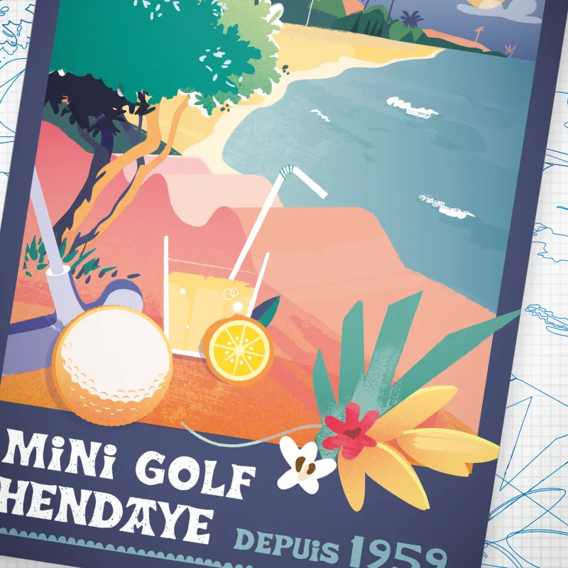 Mini Golf, identité visuelle